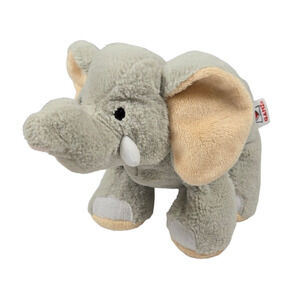 Ganz Webkinz Plush Velvety Elephant HM167 Gray‎ Stuffed Animal 8" NO CODE